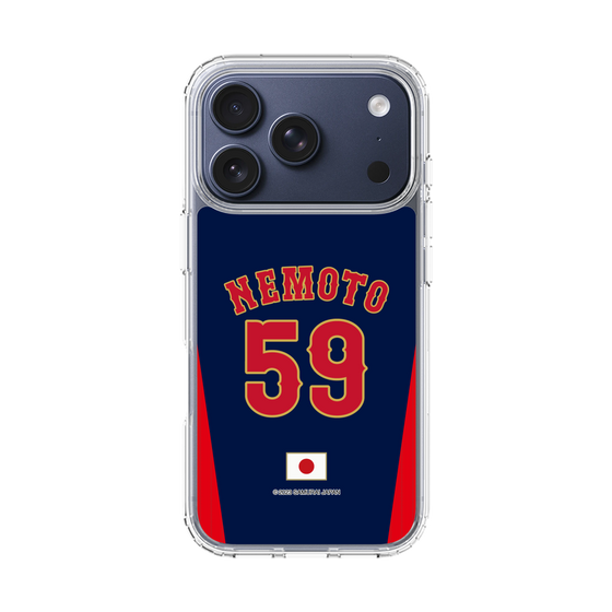 スリムプロテクションケース［ 侍ジャパン - ビジター #59 NEMOTO ］