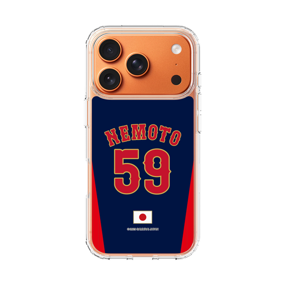 スリムプロテクションケース［ 侍ジャパン - ビジター #59 NEMOTO ］