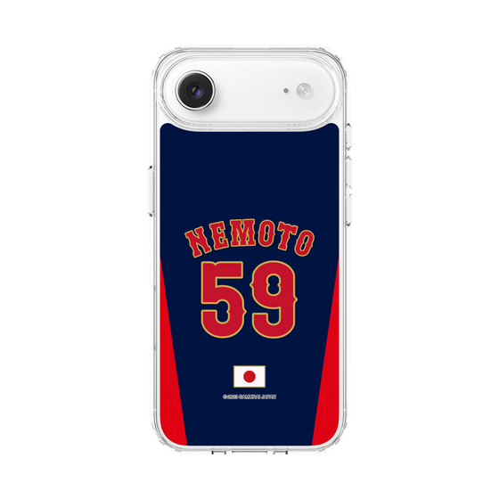 スリムプロテクションケース［ 侍ジャパン - ビジター #59 NEMOTO ］