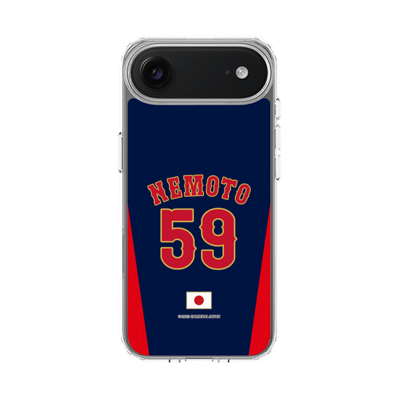 スリムプロテクションケース［ 侍ジャパン - ビジター #59 NEMOTO ］