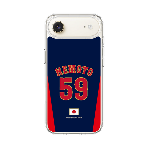 スリムプロテクションケース［ 侍ジャパン - ビジター #59 NEMOTO ］