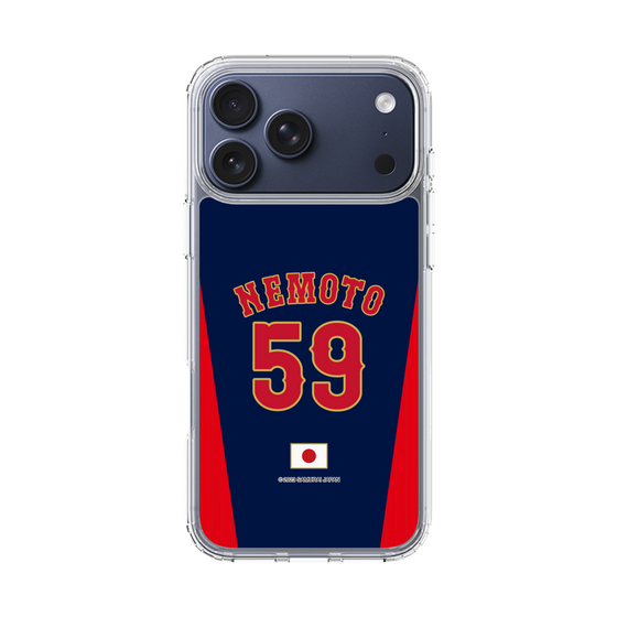 スリムプロテクションケース［ 侍ジャパン - ビジター #59 NEMOTO ］