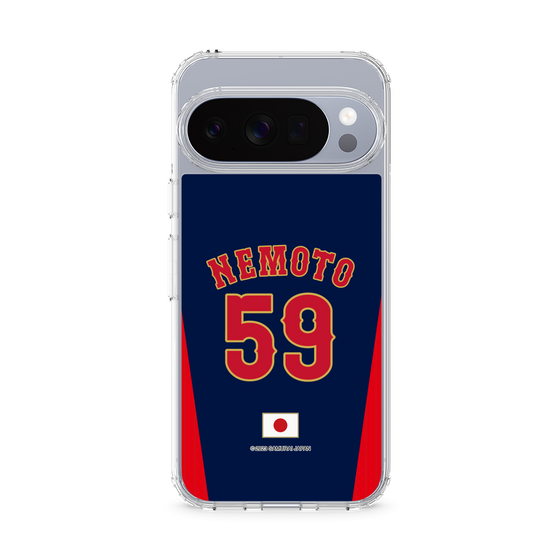 スリムプロテクションケース［ 侍ジャパン - ビジター #59 NEMOTO ］