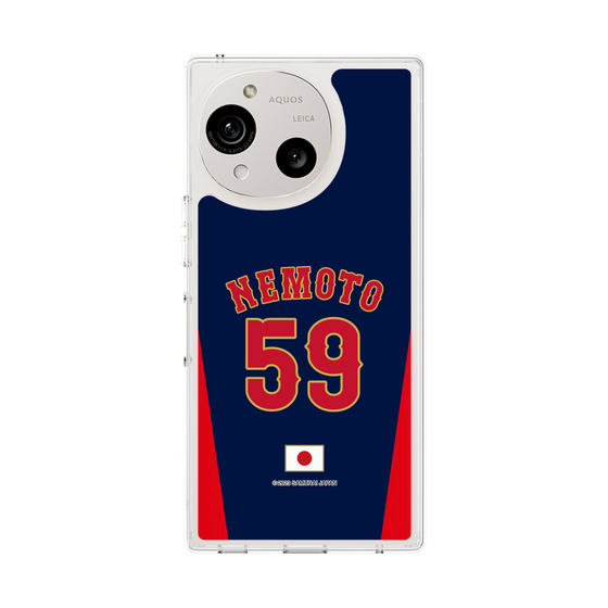 スリムプロテクションケース［ 侍ジャパン - ビジター #59 NEMOTO ］
