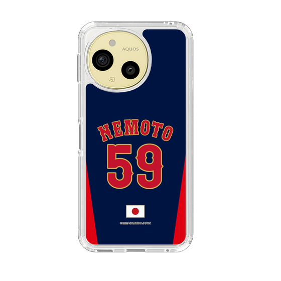 スリムプロテクションケース［ 侍ジャパン - ビジター #59 NEMOTO ］