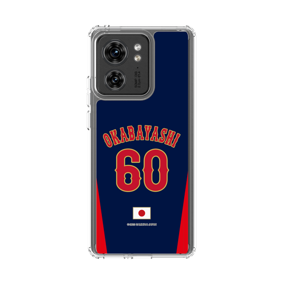 スリムプロテクションケース［ 侍ジャパン - ビジター #60 OKABAYASHI ］