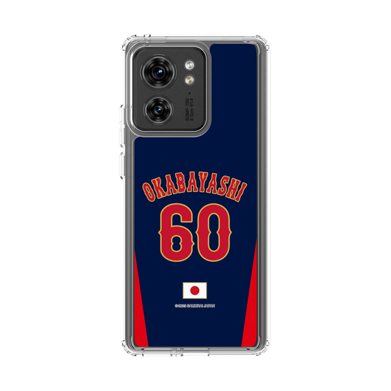 スリムプロテクションケース［ 侍ジャパン - ビジター #60 OKABAYASHI ］