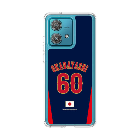 スリムプロテクションケース［ 侍ジャパン - ビジター #60 OKABAYASHI ］