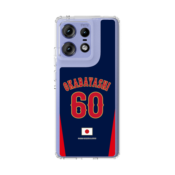 スリムプロテクションケース［ 侍ジャパン - ビジター #60 OKABAYASHI ］