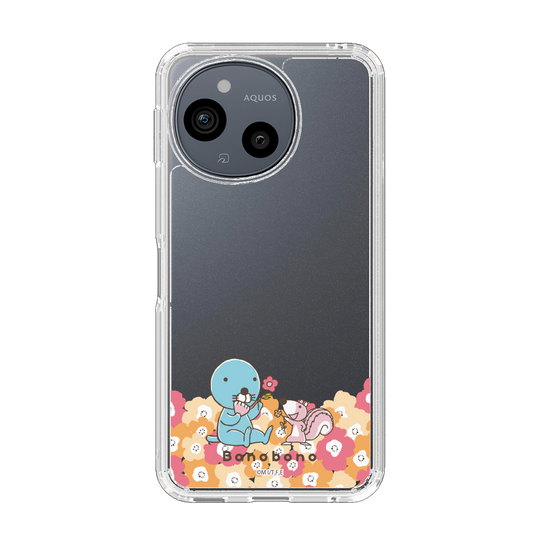 スリムプロテクションケース［ ぼのぼの - 花畑 ］