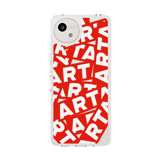 スリムプロテクションケース［ ARTA - sticker - two tone ］