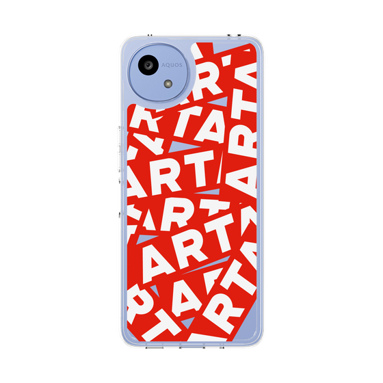 スリムプロテクションケース［ ARTA - sticker - two tone ］