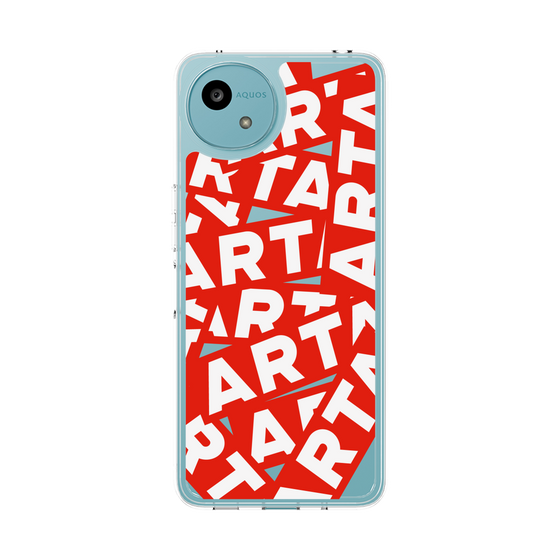 スリムプロテクションケース［ ARTA - sticker - two tone ］