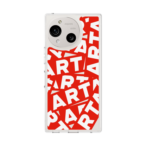 スリムプロテクションケース［ ARTA - sticker - two tone ］