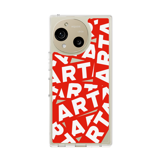 スリムプロテクションケース［ ARTA - sticker - two tone ］