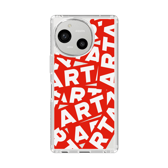 スリムプロテクションケース［ ARTA - sticker - two tone ］