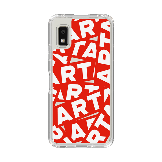 スリムプロテクションケース［ ARTA - sticker - two tone ］