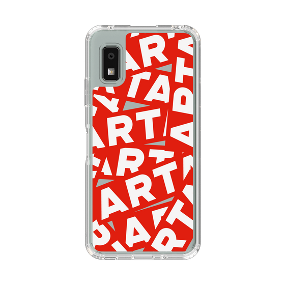 スリムプロテクションケース［ ARTA - sticker - two tone ］