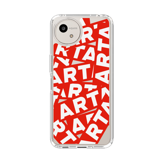 スリムプロテクションケース［ ARTA - sticker - two tone ］