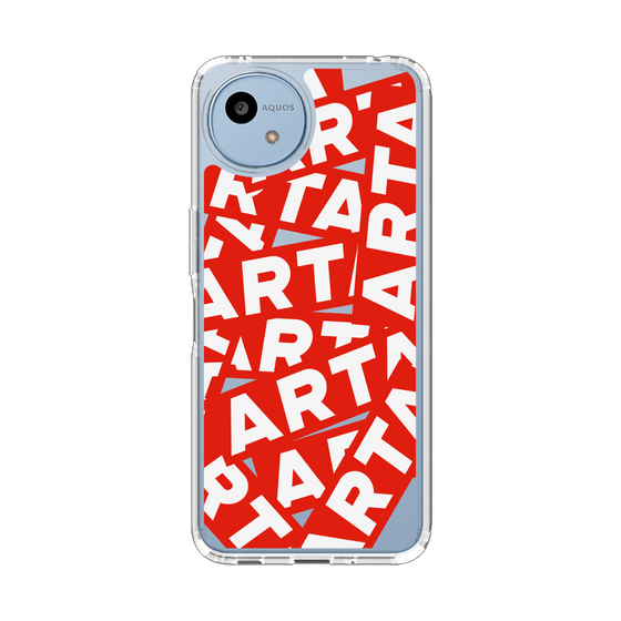 スリムプロテクションケース［ ARTA - sticker - two tone ］
