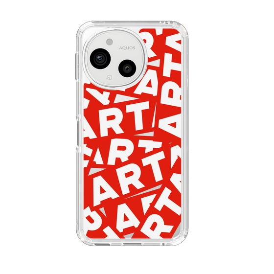 スリムプロテクションケース［ ARTA - sticker - two tone ］