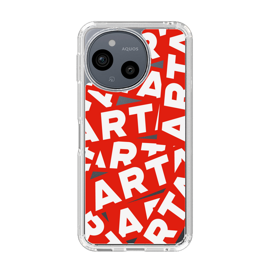 スリムプロテクションケース［ ARTA - sticker - two tone ］