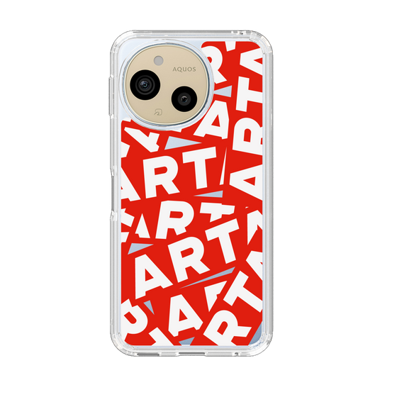 スリムプロテクションケース［ ARTA - sticker - two tone ］
