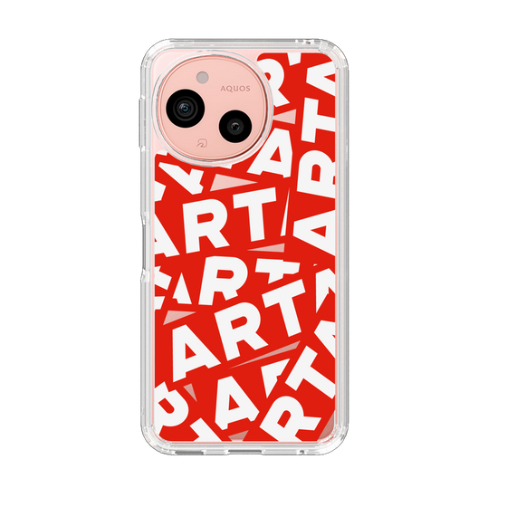 スリムプロテクションケース［ ARTA - sticker - two tone ］