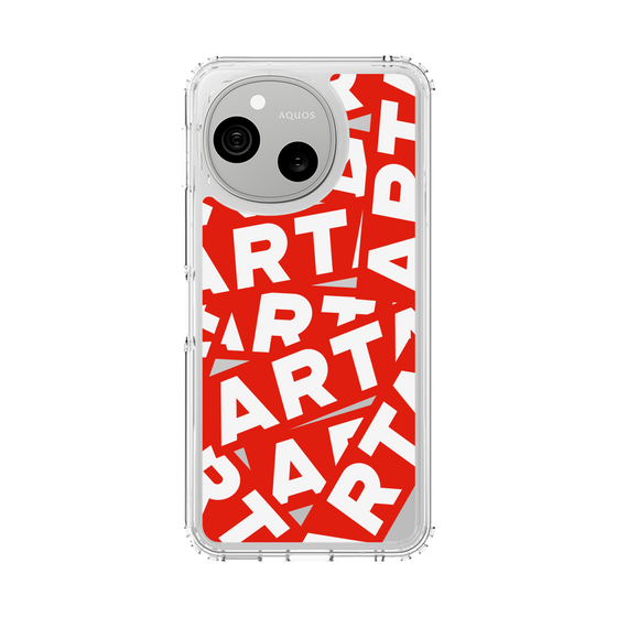 スリムプロテクションケース［ ARTA - sticker - two tone ］