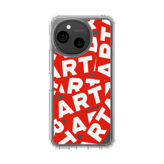 スリムプロテクションケース［ ARTA - sticker - two tone ］