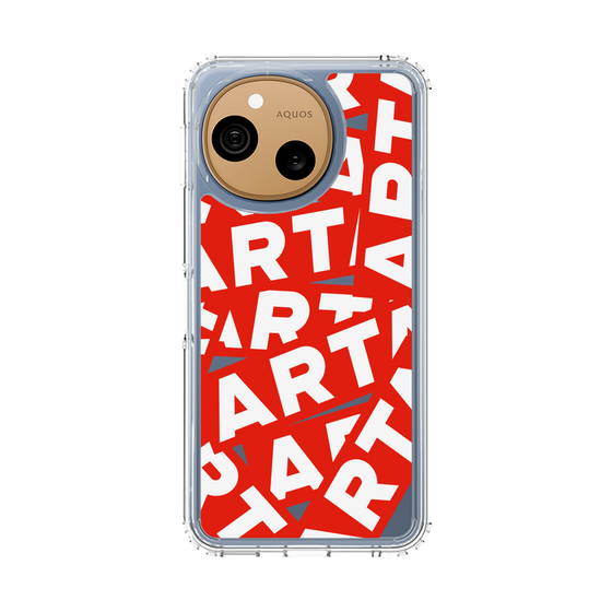 スリムプロテクションケース［ ARTA - sticker - two tone ］