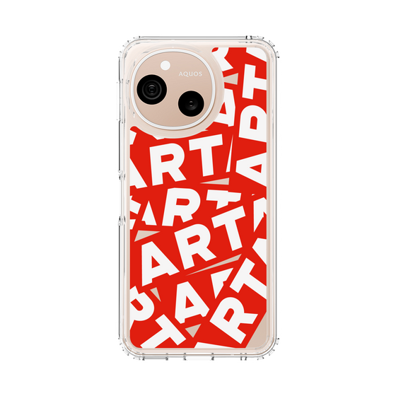 スリムプロテクションケース［ ARTA - sticker - two tone ］