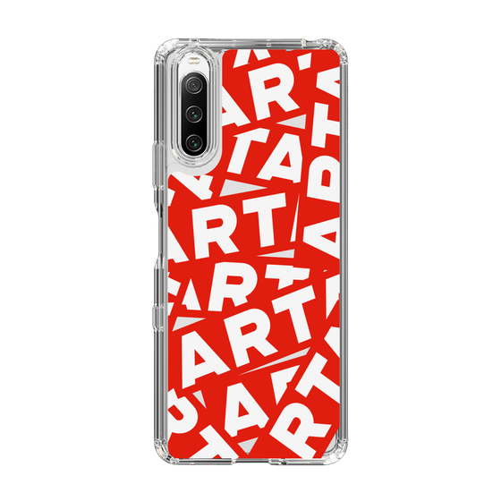 スリムプロテクションケース［ ARTA - sticker - two tone ］