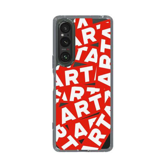 スリムプロテクションケース［ ARTA - sticker - two tone ］