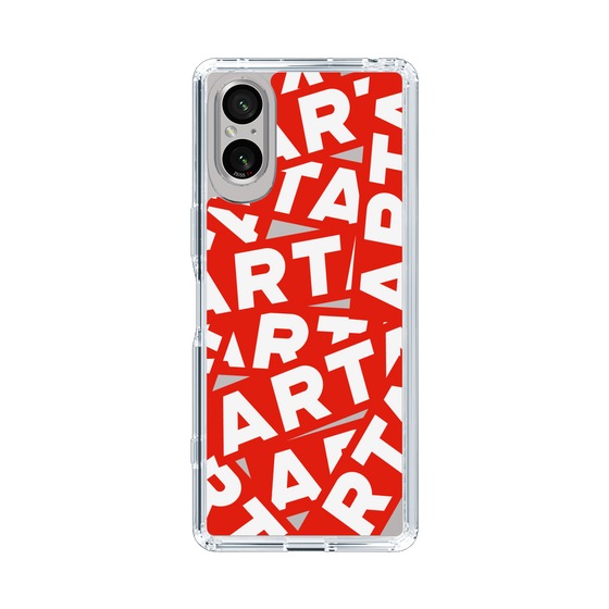 スリムプロテクションケース［ ARTA - sticker - two tone ］