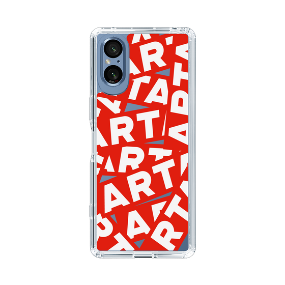 スリムプロテクションケース［ ARTA - sticker - two tone ］