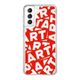 スリムプロテクションケース［ ARTA - sticker - two tone ］