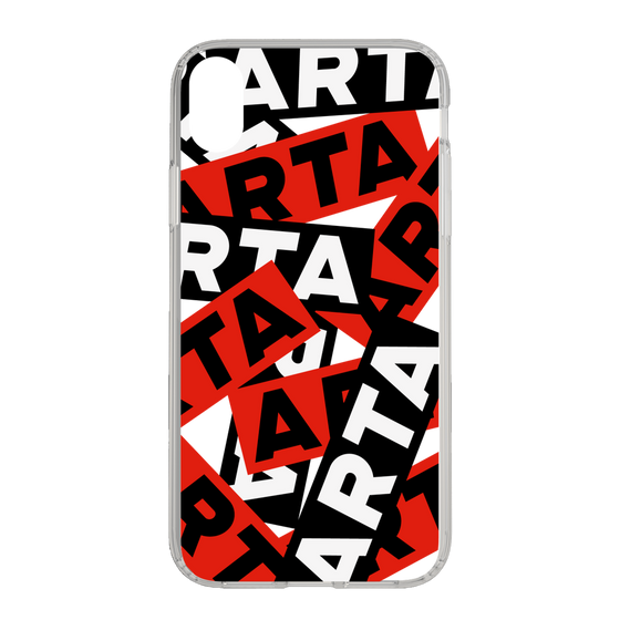 スリムプロテクションケース［ ARTA - sticker - tricolor ］