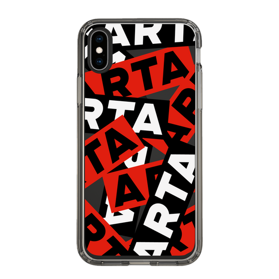 スリムプロテクションケース［ ARTA - sticker - tricolor ］