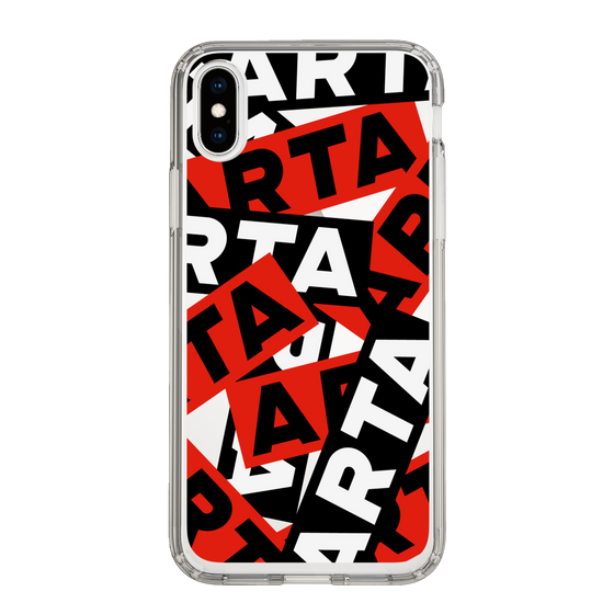 スリムプロテクションケース［ ARTA - sticker - tricolor ］