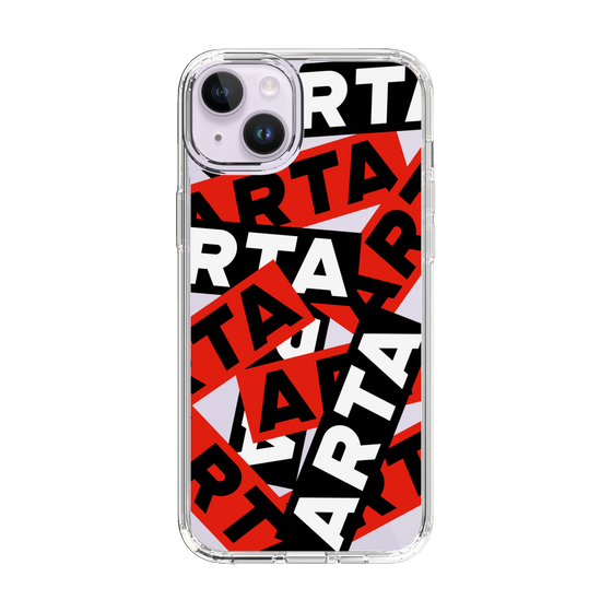 スリムプロテクションケース［ ARTA - sticker - tricolor ］