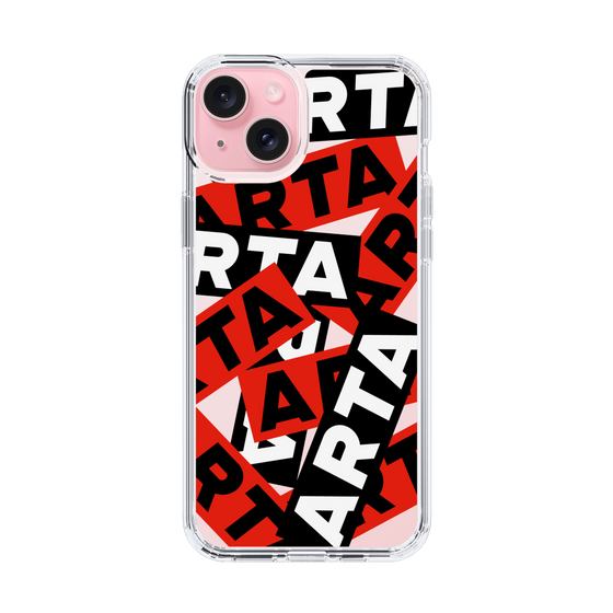 スリムプロテクションケース［ ARTA - sticker - tricolor ］