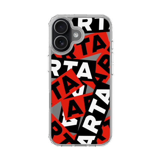 スリムプロテクションケース［ ARTA - sticker - tricolor ］