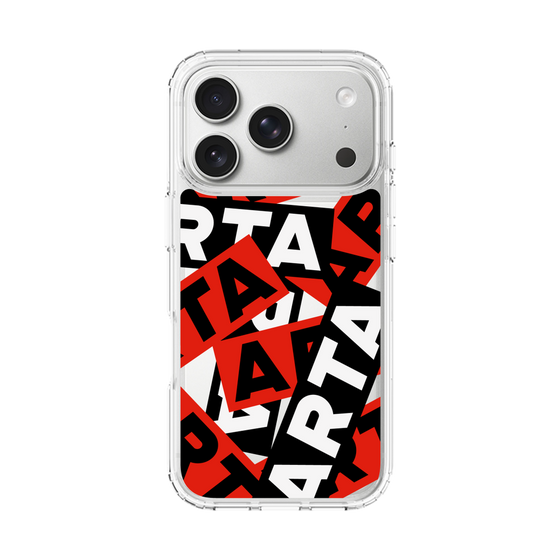 スリムプロテクションケース［ ARTA - sticker - tricolor ］