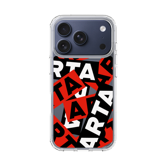 スリムプロテクションケース［ ARTA - sticker - tricolor ］
