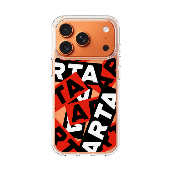 スリムプロテクションケース［ ARTA - sticker - tricolor ］