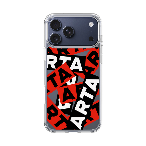 スリムプロテクションケース［ ARTA - sticker - tricolor ］