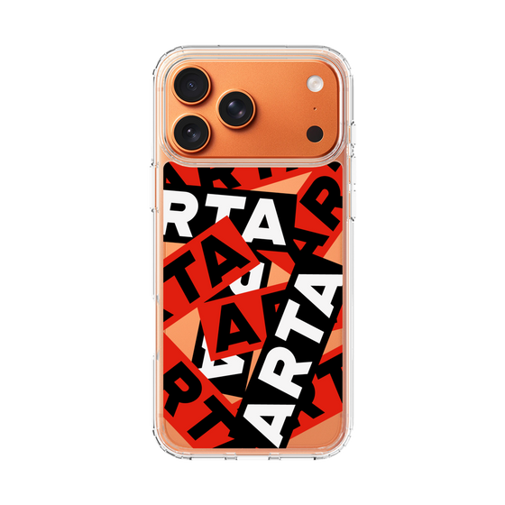 スリムプロテクションケース［ ARTA - sticker - tricolor ］