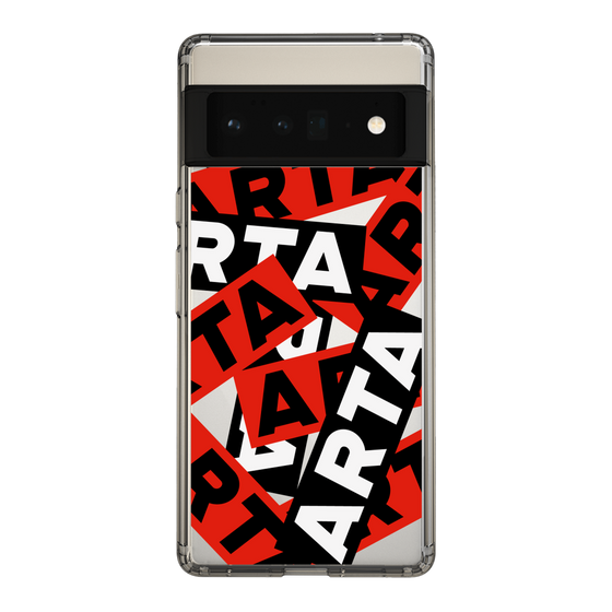 スリムプロテクションケース［ ARTA - sticker - tricolor ］