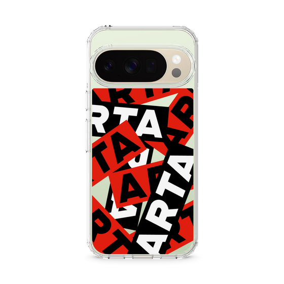 スリムプロテクションケース［ ARTA - sticker - tricolor ］
